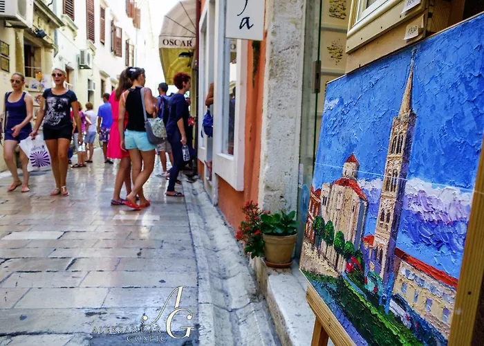 Luxury Sunset - With Garage And Balcony Zadar